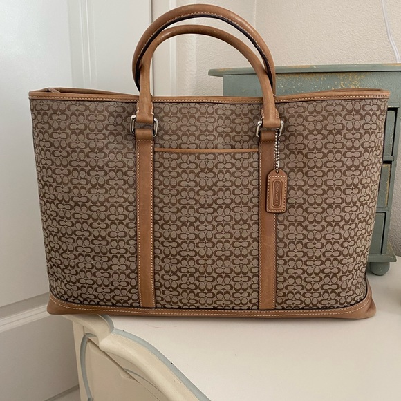 Coach Handbags - Vintage  Coach Signature briefcase